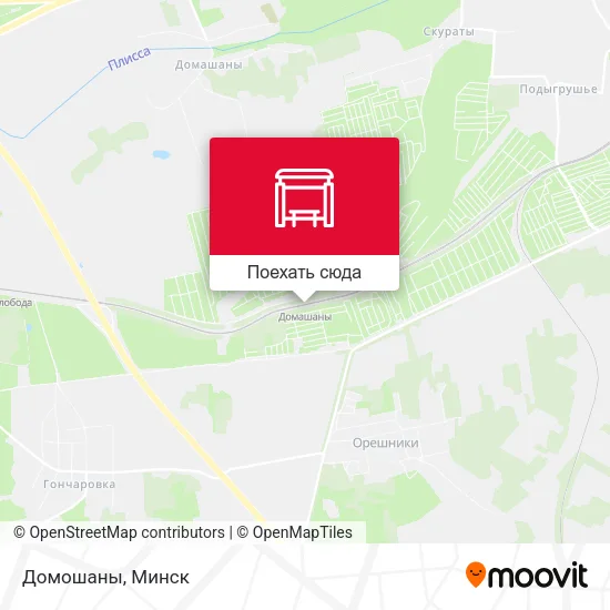 Карта Домошаны