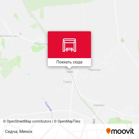 Карта Седча