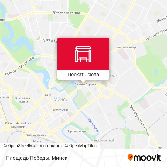 Карта Площадь Победы