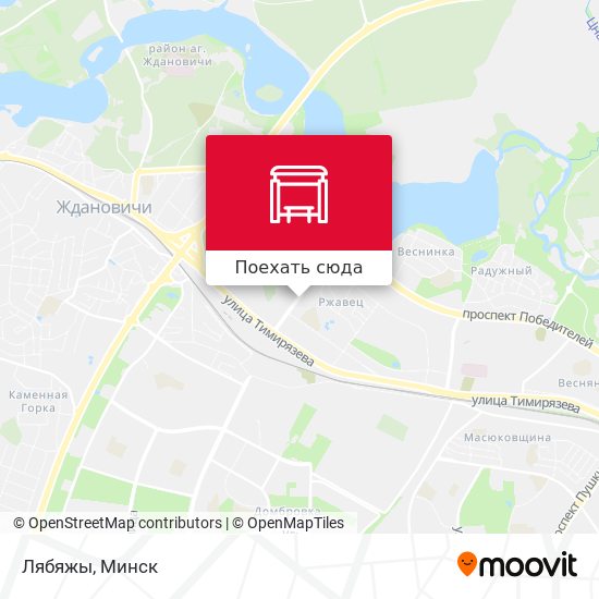 Карта Лябяжы