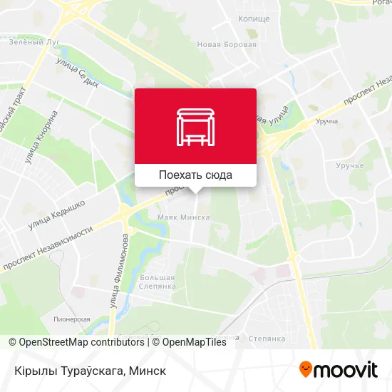 Карта Кірылы Тураўскага