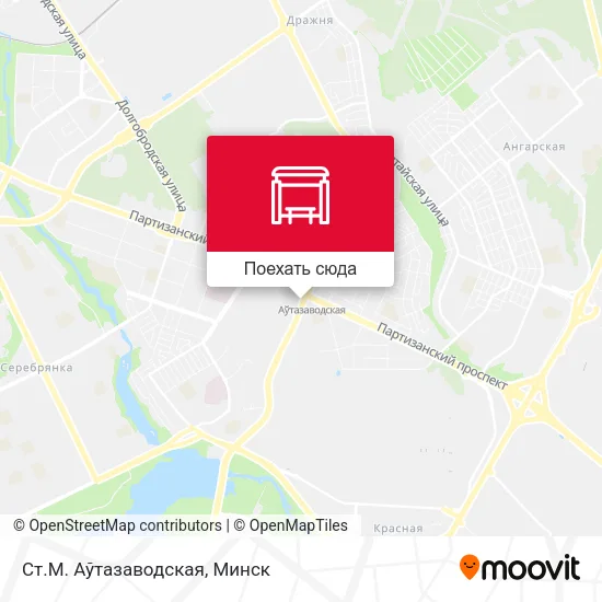 Карта Ст.М. Аўтазаводская