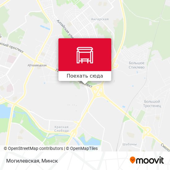 Карта Могилевская