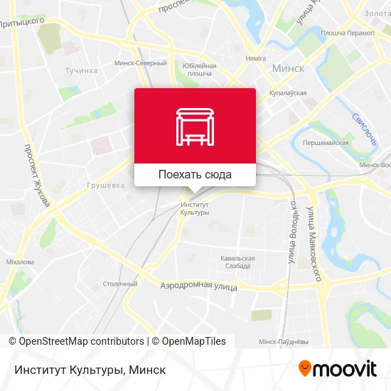 Карта Институт Культуры