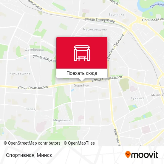 Карта Спортивная