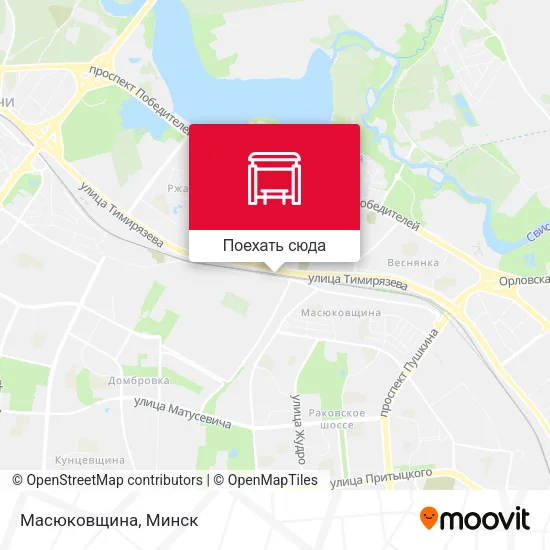 Карта Масюковщина