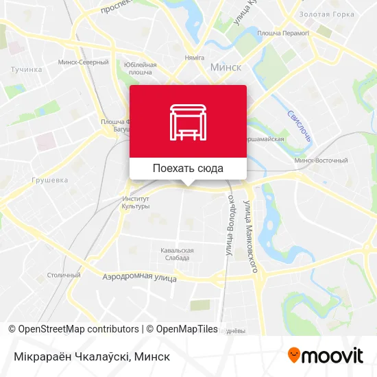 Карта Мікрараён Чкалаўскі