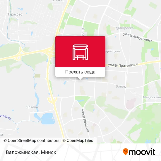 Карта Валожынская