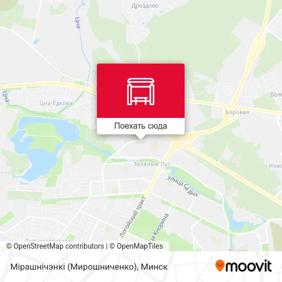 Карта Мірашнічэнкі (Мирошниченко)