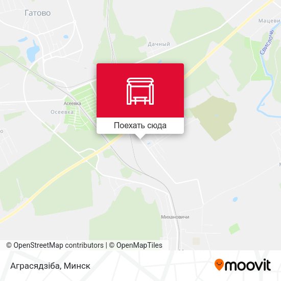 Карта Аграсядзіба