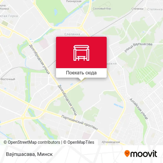 Карта Ваўпшасава