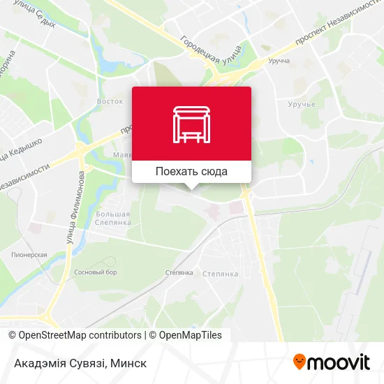 Карта Акадэмія Сувязі
