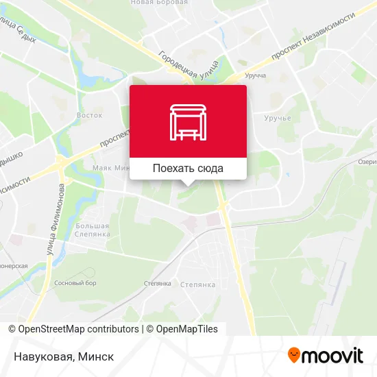 Карта Навуковая
