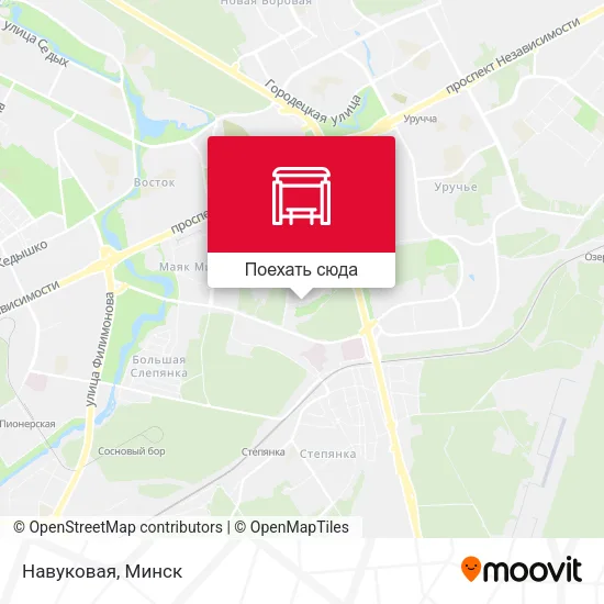 Карта Навуковая