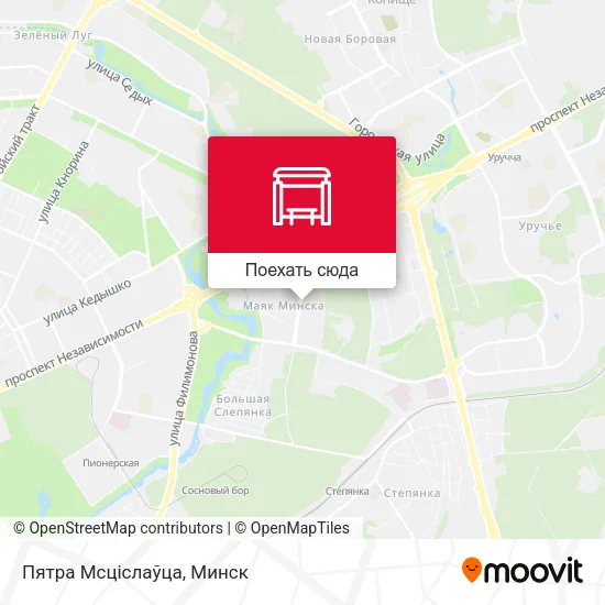 Карта Пятра Мсціслаўца