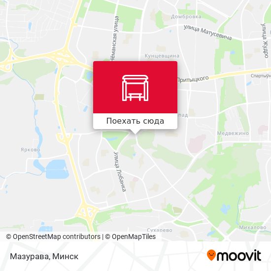 Карта Мазурава