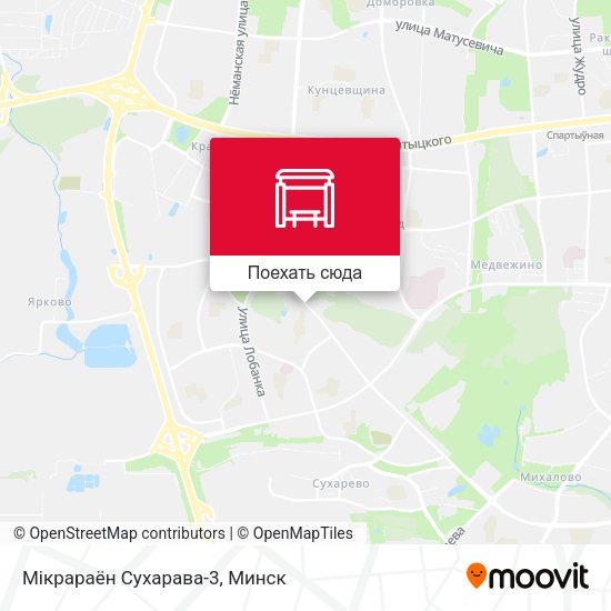 Карта Мікрараён Сухарава-3