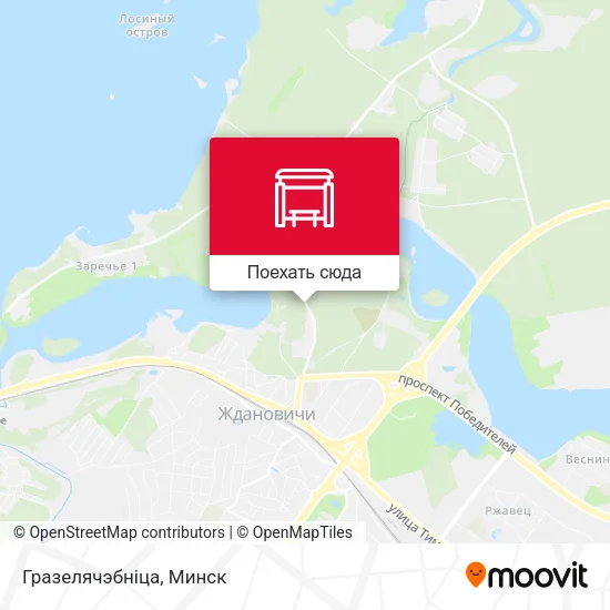 Карта Гразелячэбніца