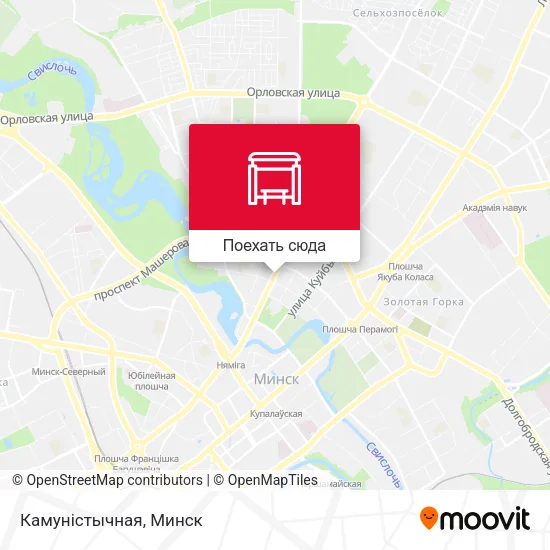 Карта Камуністычная