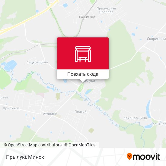 Карта Прылукі