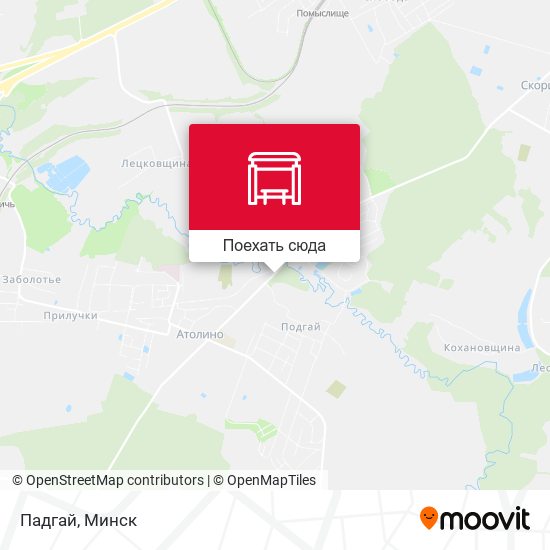 Карта Падгай