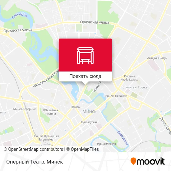 Карта Оперный Театр
