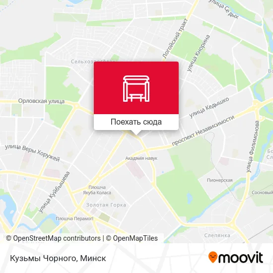 Карта Кузьмы Чорного