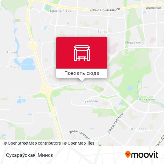 Карта Сухараўская