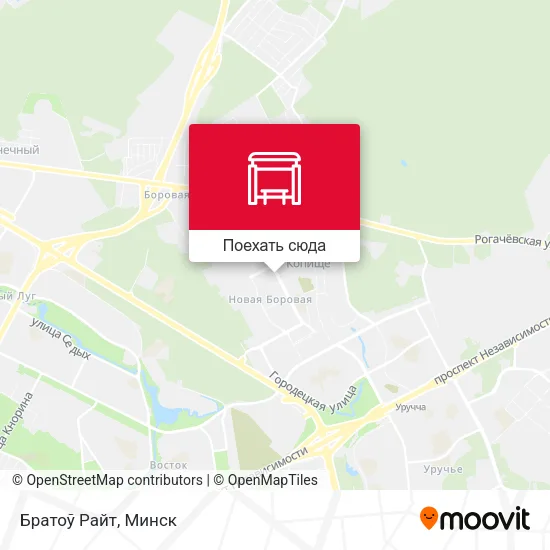 Карта Братоў Райт