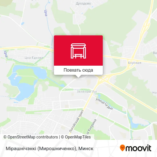 Карта Мірашнічэнкі (Мирошниченко)