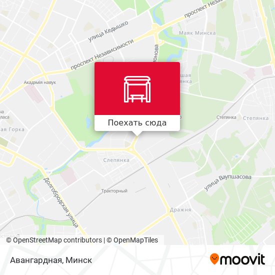 Карта Авангардная