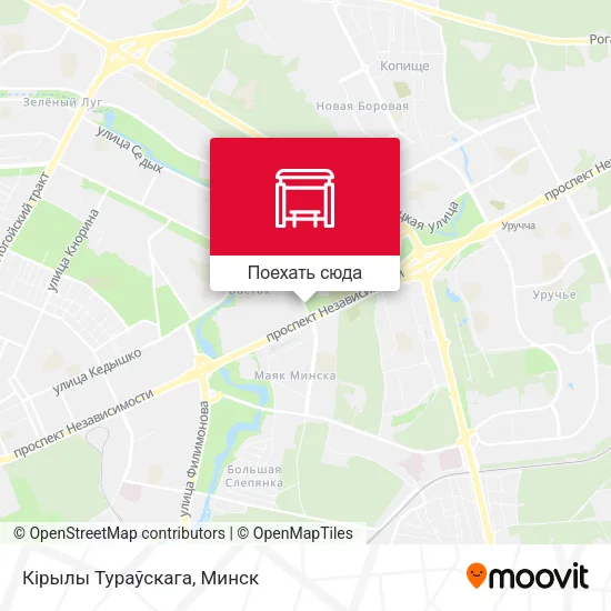 Карта Кірылы Тураўскага