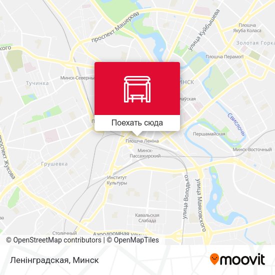 Карта Ленінградская