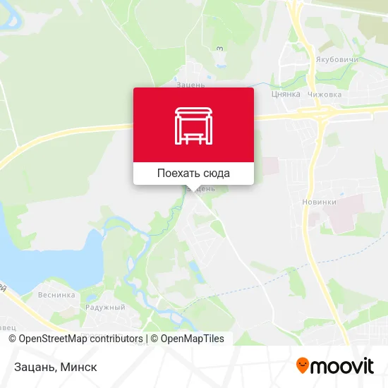 Карта Зацань