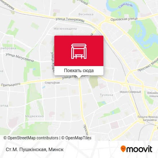 Карта Ст.М. Пушкінская