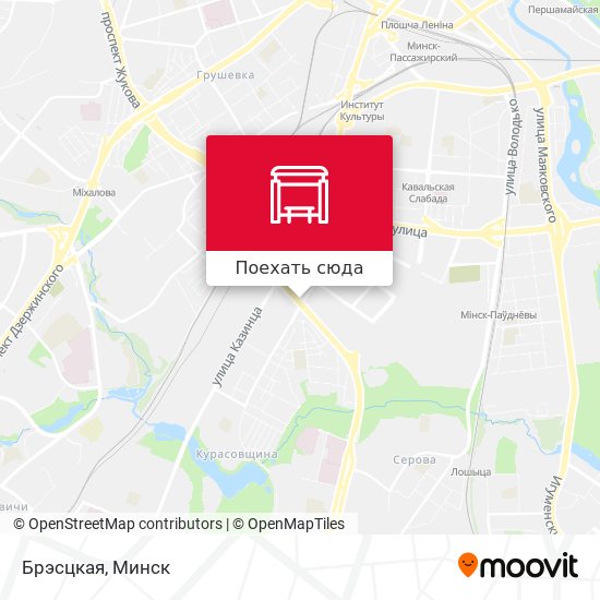 Карта Брэсцкая