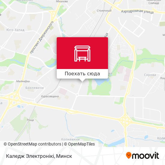 Карта Каледж Электронікі