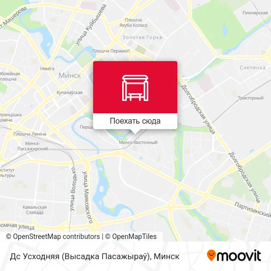 Карта Дс Усходняя (Высадка Пасажыраў)