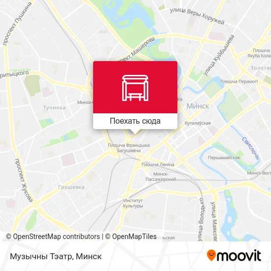 Карта Музычны Тэатр