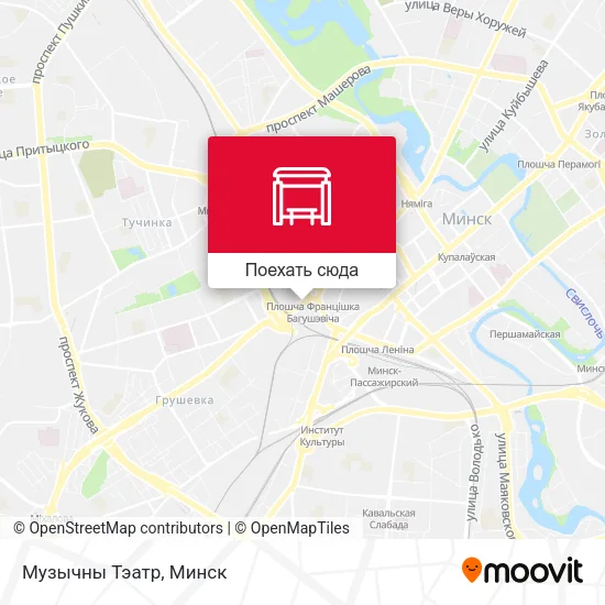 Карта Музычны Тэатр