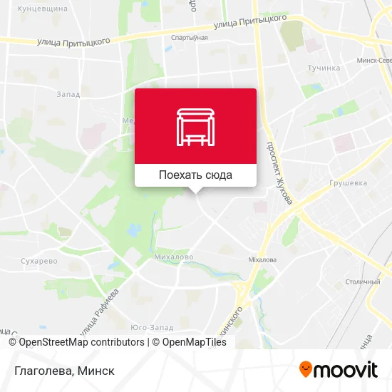 Карта Глаголева