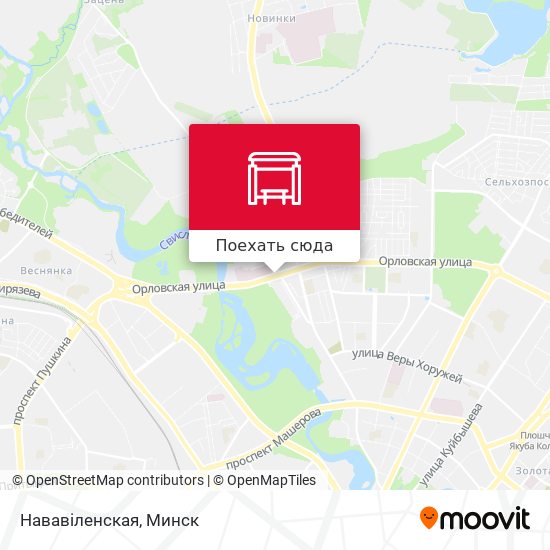 Карта Нававіленская