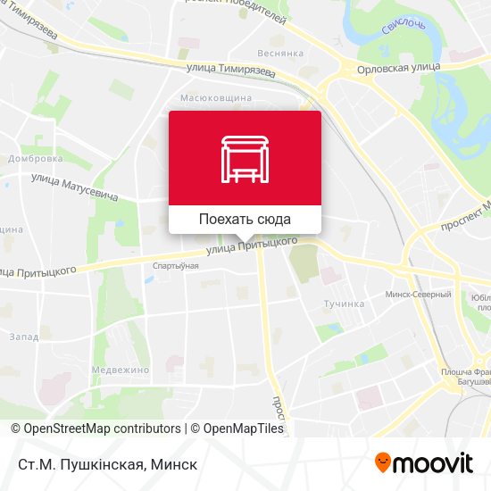 Карта Ст.М. Пушкінская