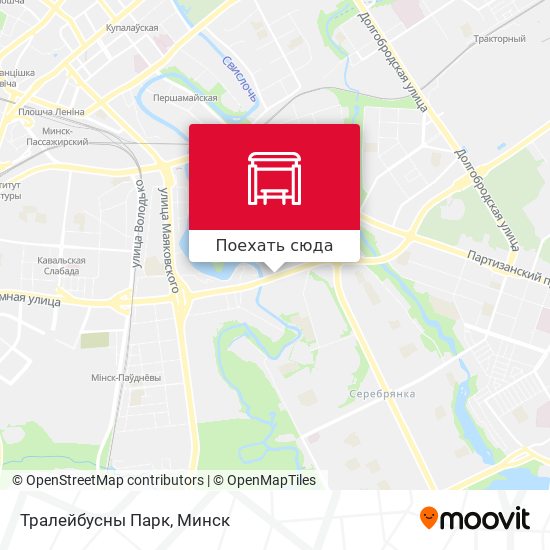 Карта Тралейбусны Парк