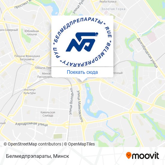 Карта Белмедпрэпараты