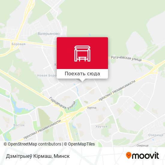 Карта Дзмітрыеў Кірмаш