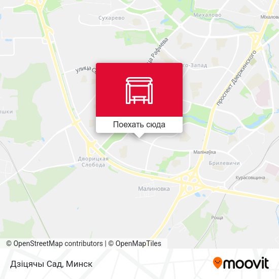Карта Дзіцячы Сад