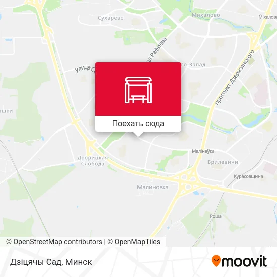 Карта Дзіцячы Сад