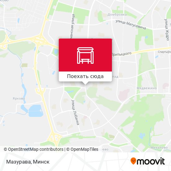 Карта Мазурава