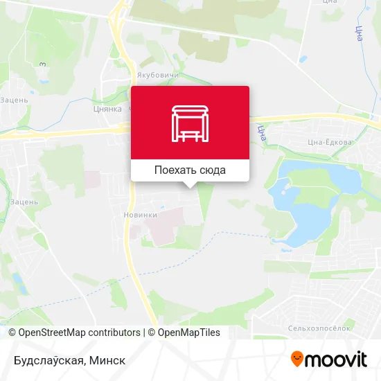 Карта Будслаўская